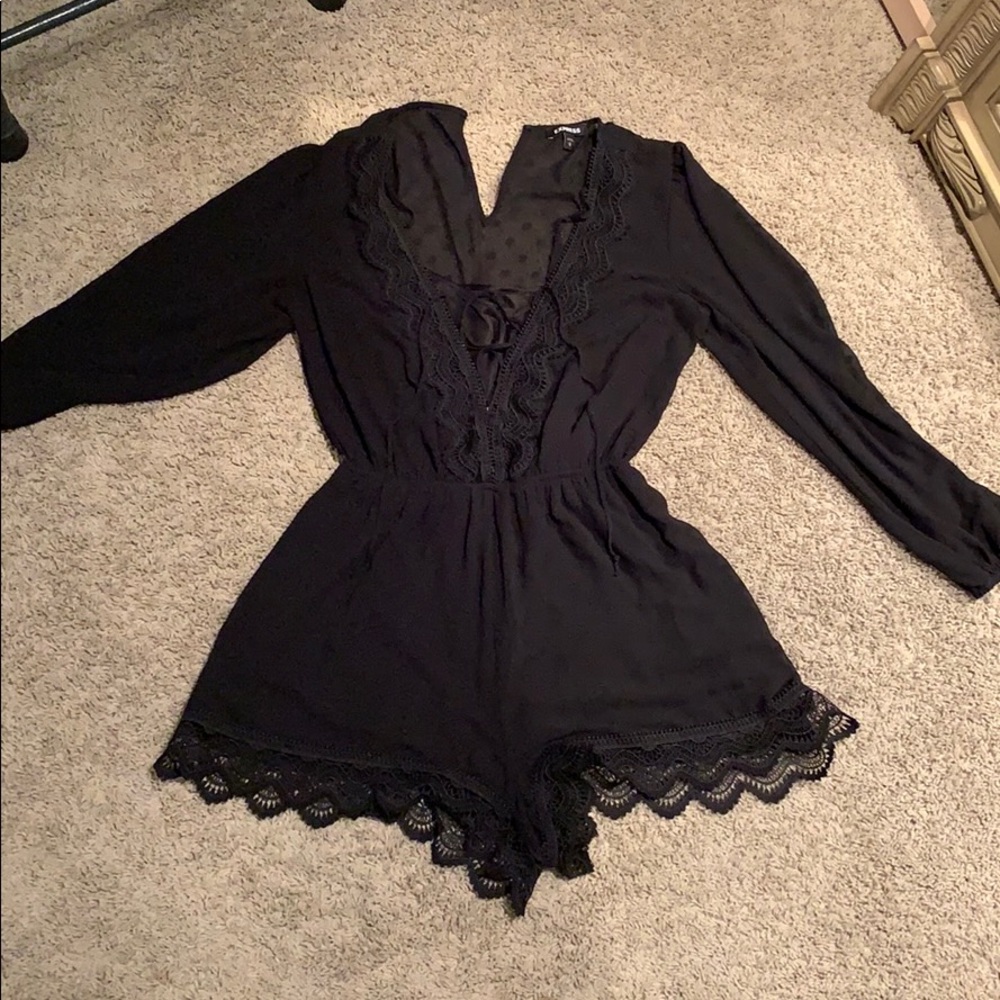 Express long sleeved romper.